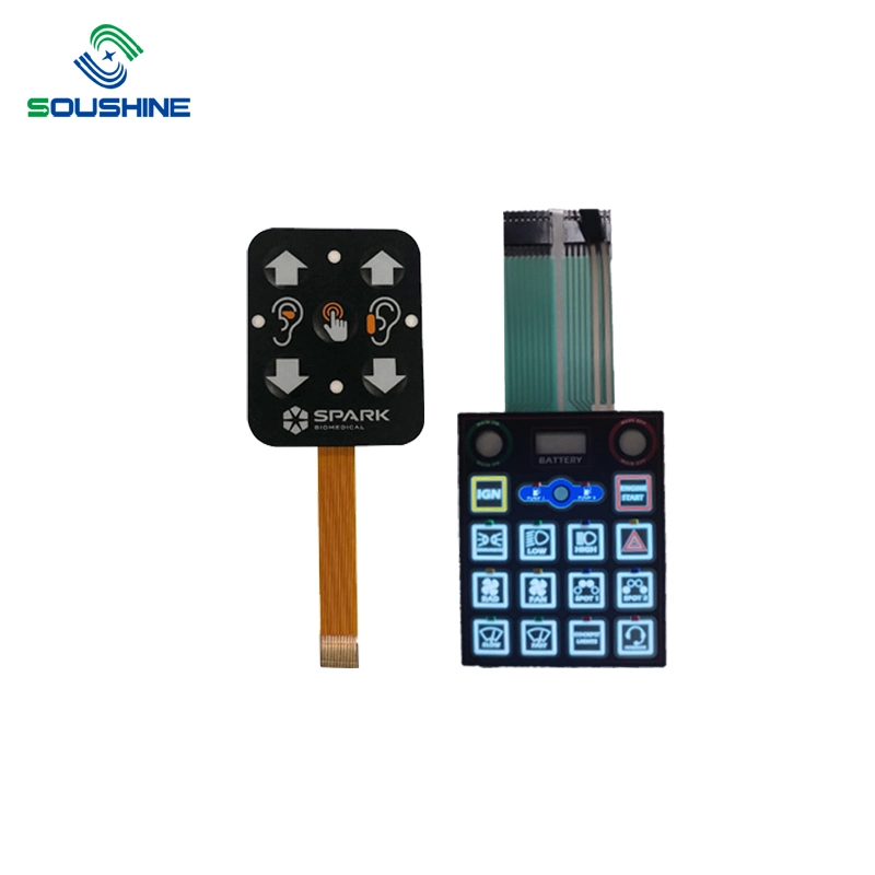 Waterproof Keypad 3X4 Matrix Key Membrane Switches China Manufacturer