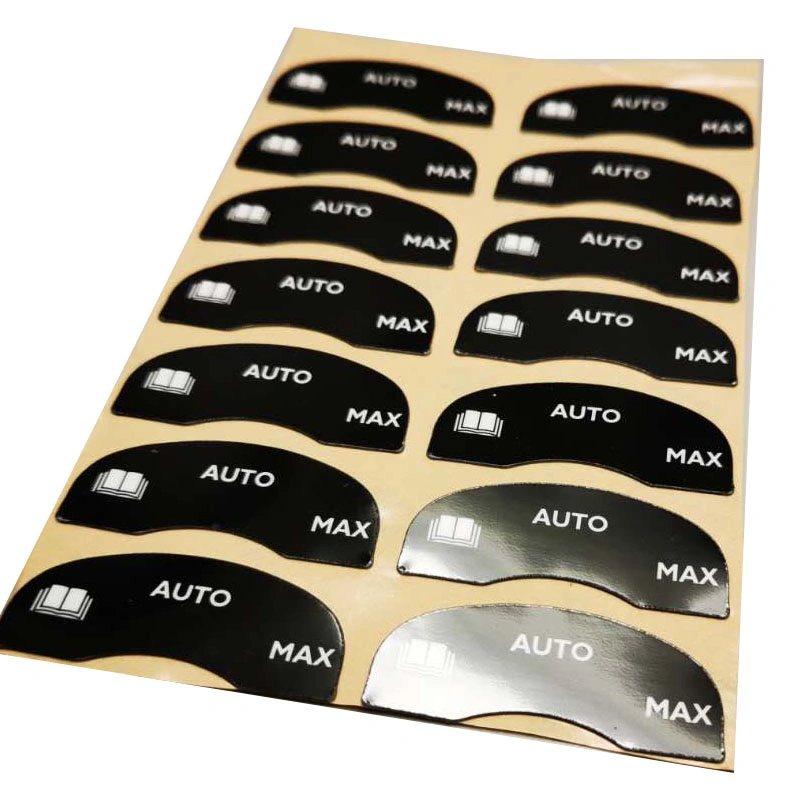 Custom Membrane Switch Panel Lexan Panel Sticker