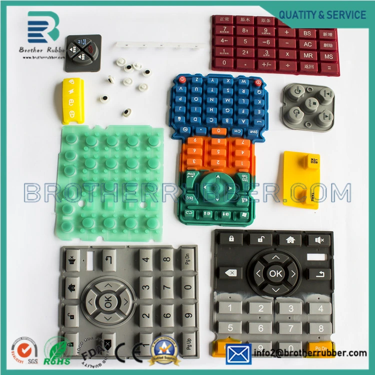 Electrical Device Silicone Rubber Keypad Rubber Membrane Silicone Button Keypad