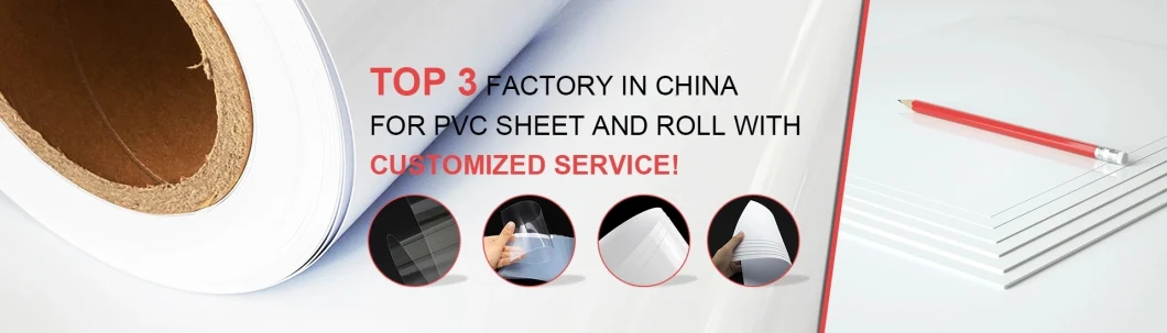 Jiangtai Plastic Clear Pet Sheet Film Roll for Thermoforming