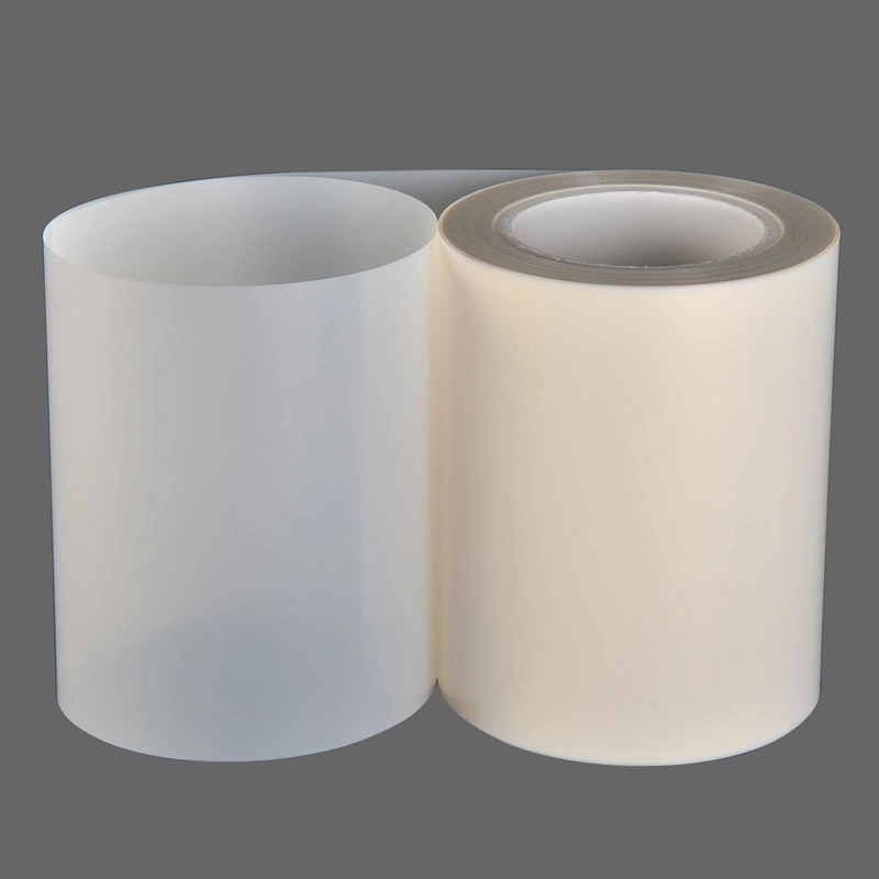 50-250 Micron Milky White Translucent Stretch Polyester/Pet Film for Soft Composite Material Substrate (6023D-1)